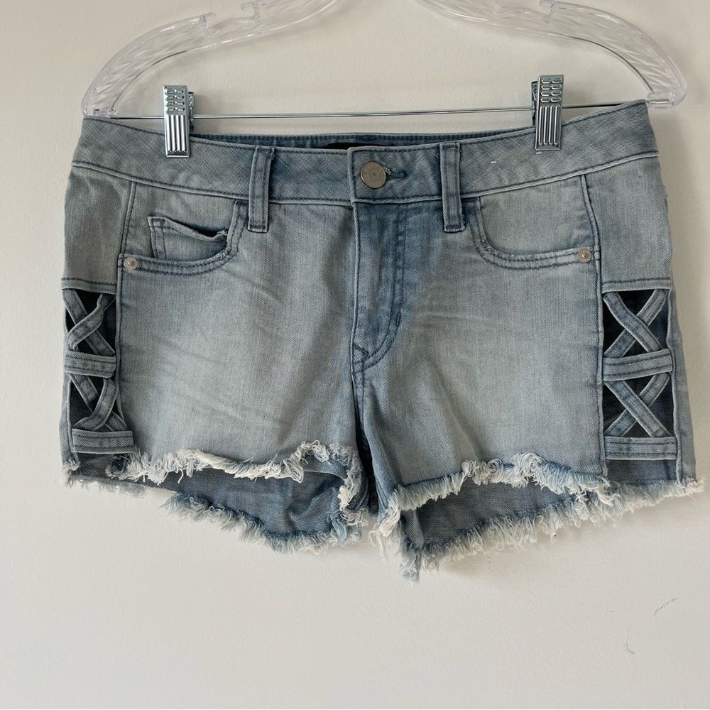 Shortie Relaxed Low Rise Jean Shorts